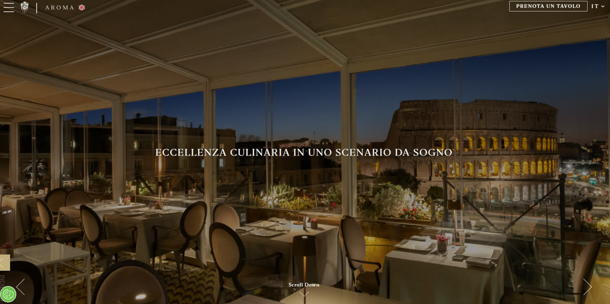 Aroma Restaurant - Vista Colosseo