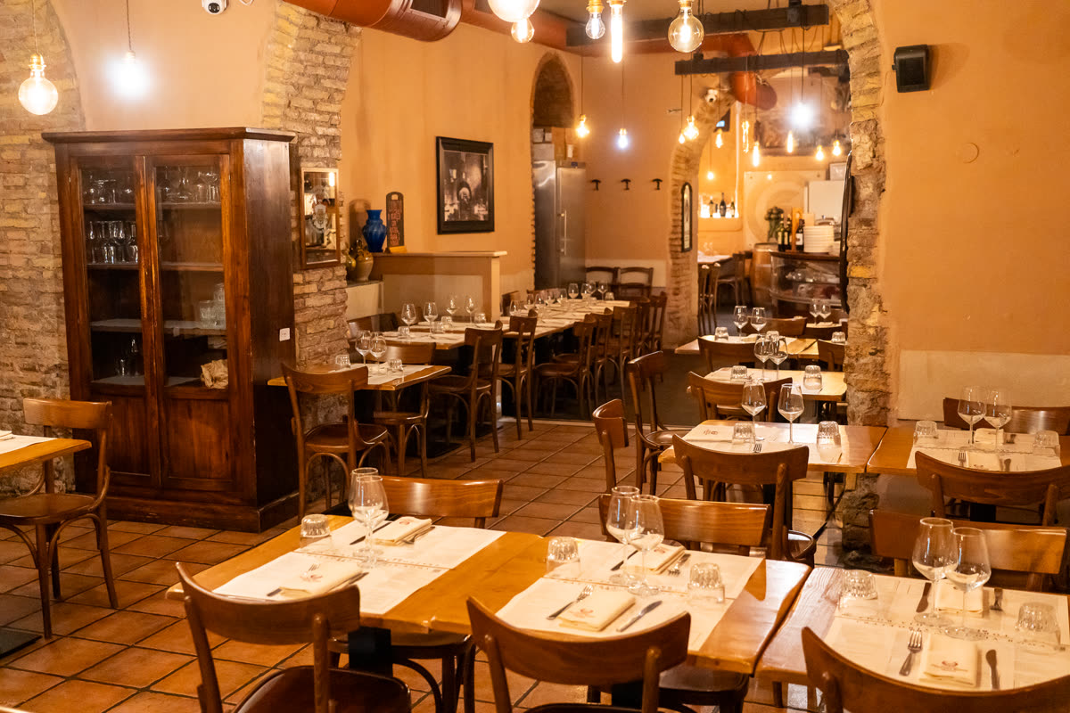 Trattoria Vecchia Roma - Sala interna